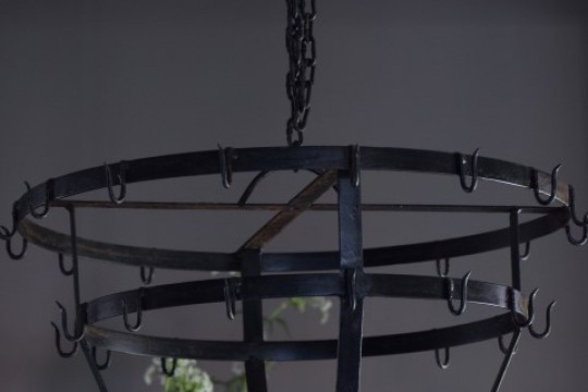 Smeedijzeren wildrek  keukenrek 