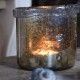 Transparant windlicht smoke .