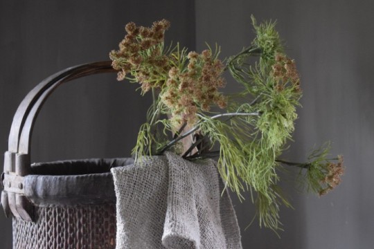 Kunsttak Queen Anne's Lace Green Mist .