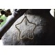 Star beads antique gold  S