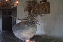 Kunsttak Blauwe Bessen.