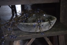 Kunsttak Blauwe Bessen.