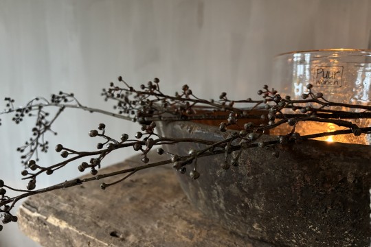 Wild Twig met besjes - Dark Brown