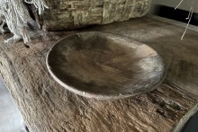 Oud houten schaaltje 6