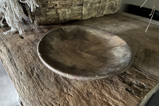 Oud houten schaaltje 6