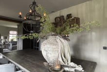 Kunst Rozenbotteltak Groen