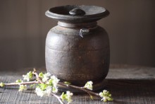 Hoffz Nepalese houten kruik Nr 3