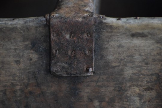 Oude Chinese houten rijstbak