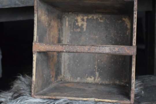 Oude Chinese houten rijstbak