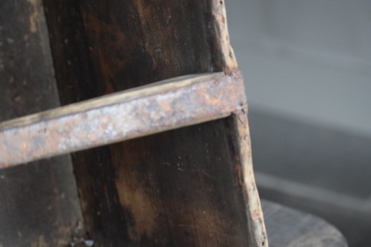 Oude Chinese houten rijstbak