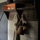 Metalen bel roest S