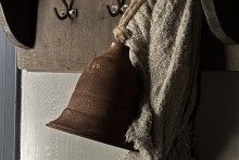 Metalen bel roest M