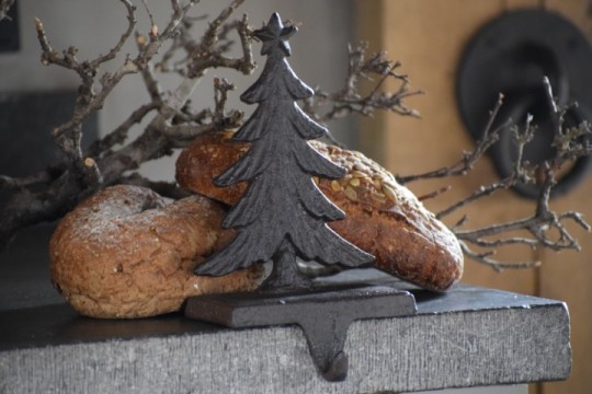 Gietijzeren dennenboom haak