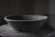 Oude houten schaal XL Nr 1