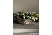 Oude houten schaal