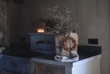 Roestige belletjes krans