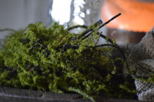 Mos twijg groen Real Touch.