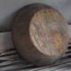 Oude houten schaal XXL  / bijzettafel