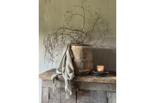 Oude houten ton met deksel Nr 2