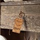 Driftwood wandrek met 1 lade