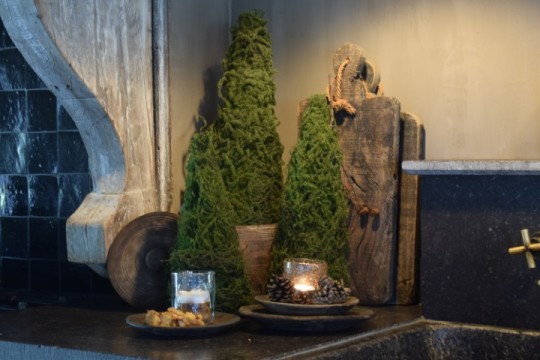 Kunst mos boompje M.