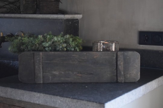 Authentieke houten koekjes mal 