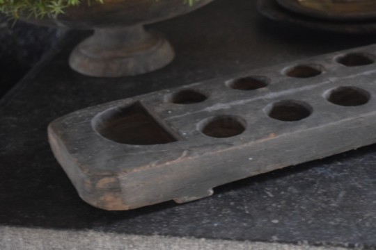 Authentieke houten koekjes mal 