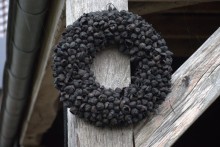 Krans Coco fruit Black