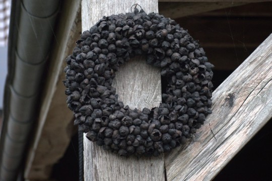 Krans Coco fruit Black