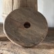 Oude houten ton met deksel Nr 5