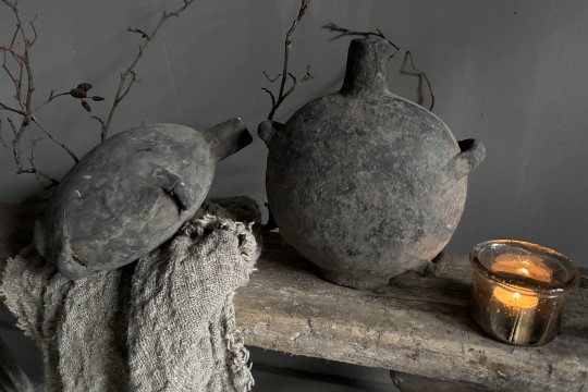 Authentieke Chinese oliefles / kruik