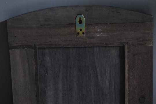 Driftwood spiegel gebogen lijst