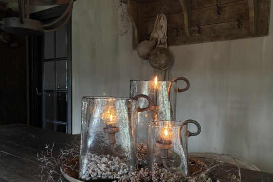 Windlicht Jules klein Puur Wonen