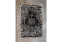 Kelim Style Kleedje Grijs / Oud Zwart